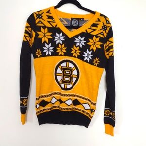 NHL Boston Bruins Christmas sweater